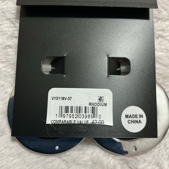 Brahmin Crocodile Leather Coin Pouch + earrings - Picture 6 of 6